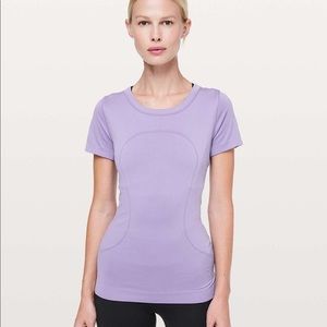 Lululemon Swiftly Tech Short Sleeve 2.0 purple